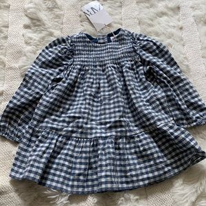 Zara gingham dress